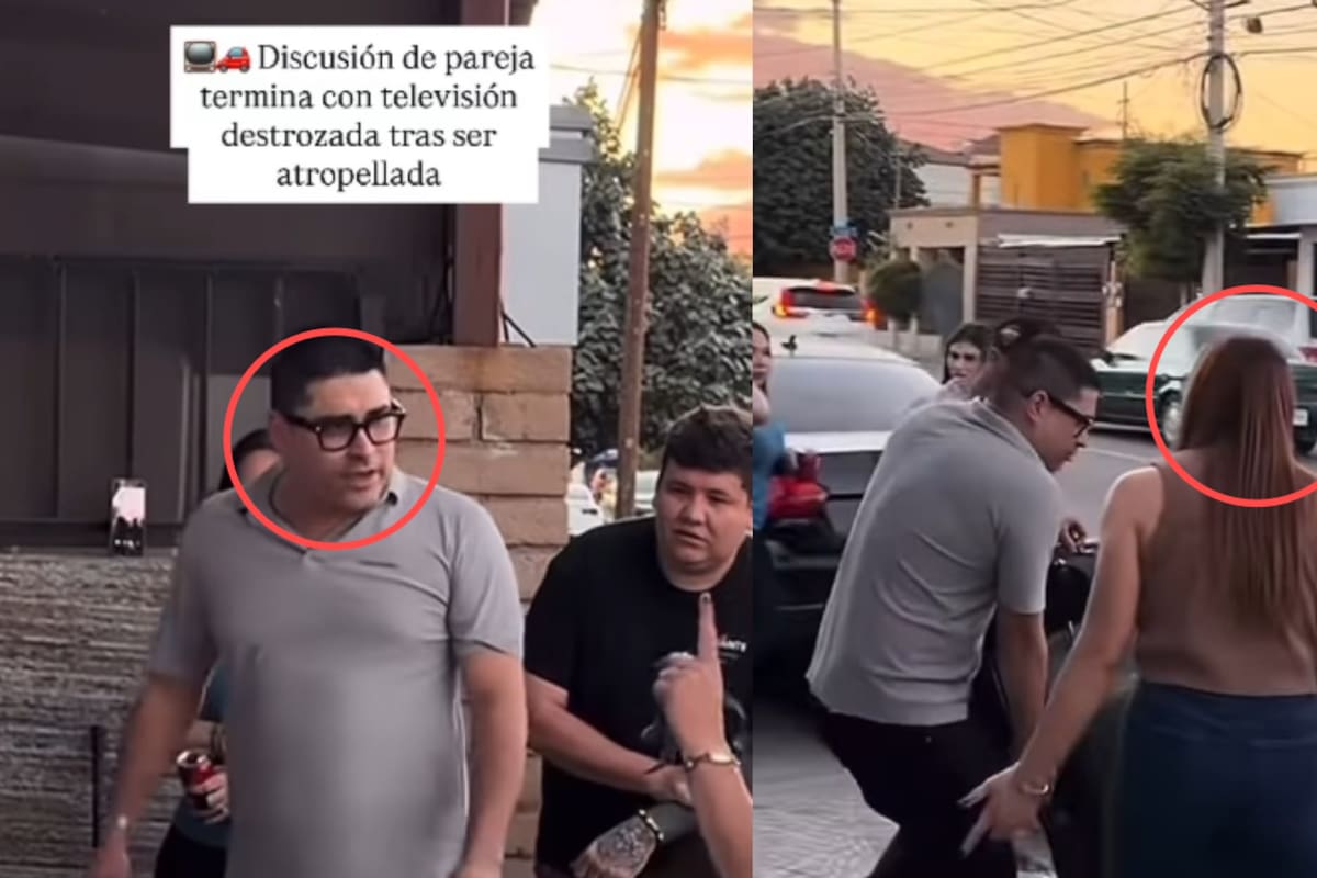 “Ella: ‘Si no es mía, no es de nadie’” Hombre intentaba llevarse el televisor de la casa que compartía con su pareja tras una discusión, pero terminó destruyéndola