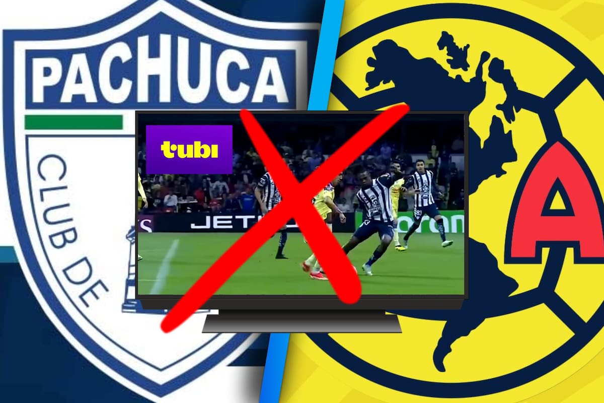 ¿El Pachuca vs América no se transmitirá por ningún canal de TV o streaming?