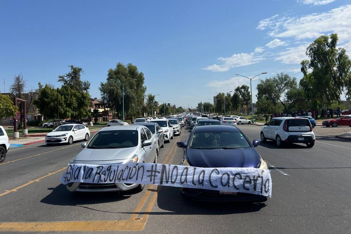 Sí a la regularización, no a la cacería: Choferes de plataformas de transporte