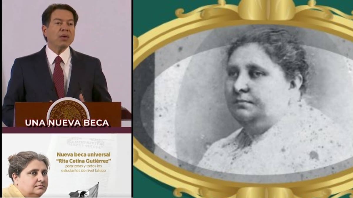 La Secretaría de Gobernación explica que Rita Cetina Gutiérrez, fue maestra, poeta y gestora literaria y una mujer que sentó las bases para la emancipación femenina. Foto: Especial / Capture.