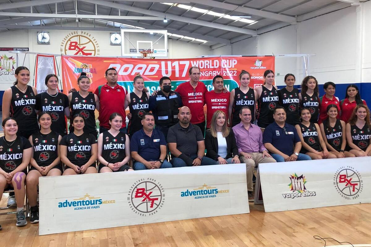 Se prepara Selección Nacional U-17 Femenil para Mundial de Basket