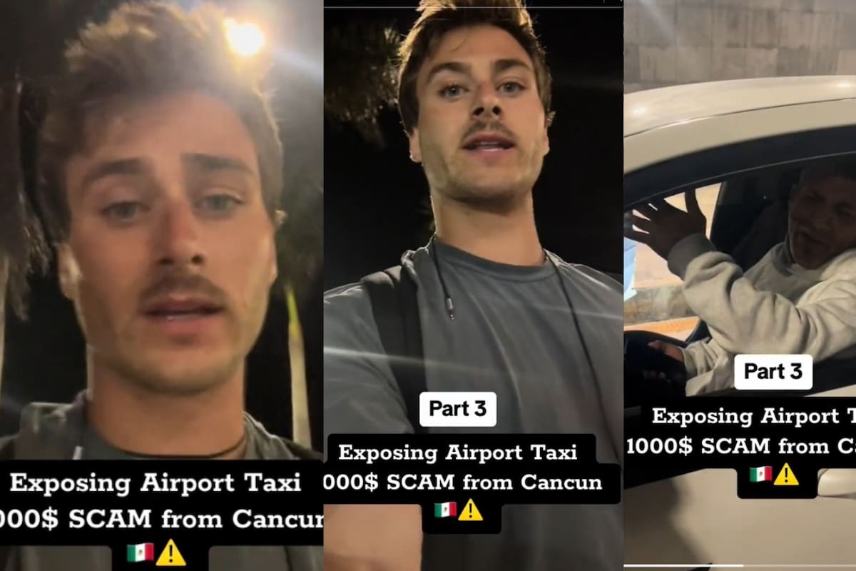 Culturista canadiense denuncia que quisieron cobrarle 17 mil pesos en un viaje de taxi y se vuelve viral
