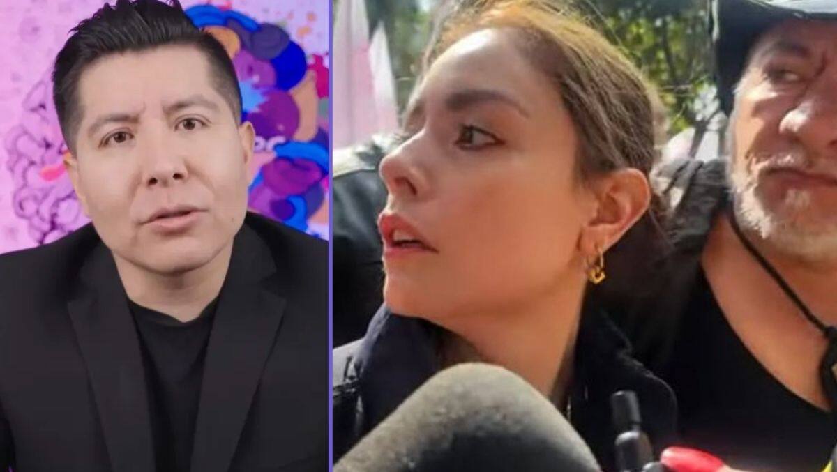 Maryfer Centeno llegó acompañada de Carlos Trejo / Cuenta de X: @xnancylizx