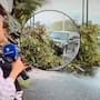Reportera y camarógrafo son atropellados durante la cobertura en vivo de una noticia en Monterrey; esto se sabe del accidente