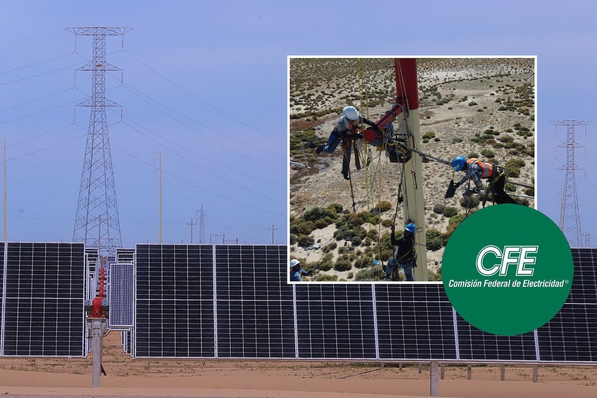 CFE iniciará tercera fase de la planta fotovoltaica de Puerto Peñasco antes de concluir 2025; avanza el complejo solar más grande de América Latina