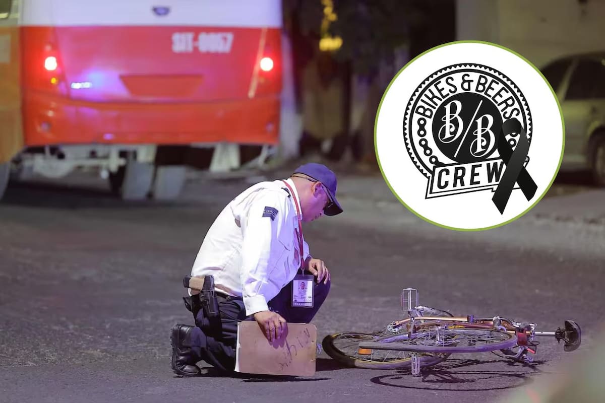 Tras la muerte de Julio, ciclista hermosillense que falleció tras ser impactado contra un camión, el colectivo Bikes & Beers Crew exige justicia y reclama un cambio en la infraestructura y la protección de los ciclistas. Foto: Redacción GH / Bikes & Beers