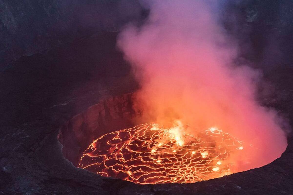 Nyiragongo: las impactantes imágenes de la repentina erupción del volcán en la República Democrática del Congo