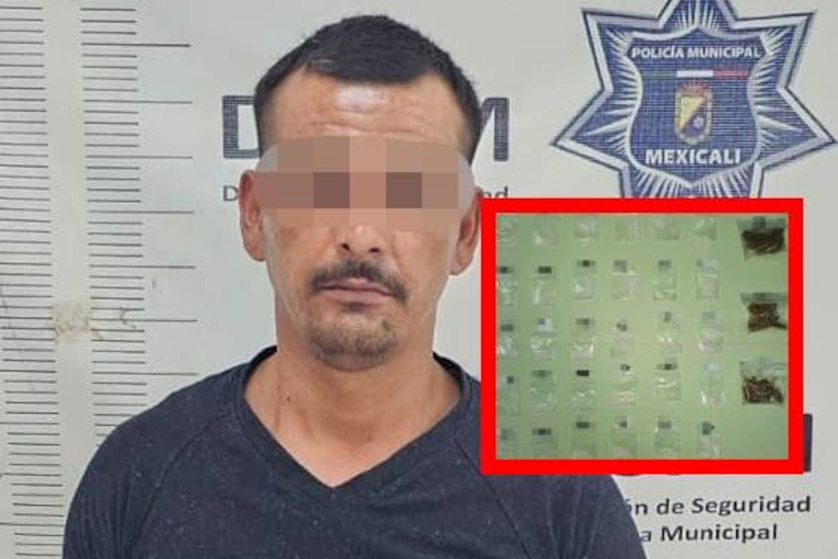 Circulaba con droga en su motocicleta; es detenido en Valle del Álamo