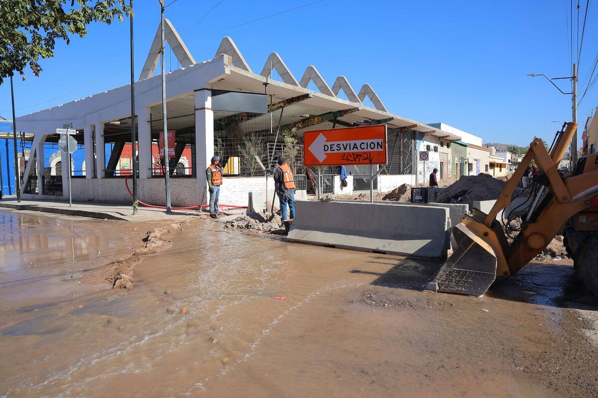 Falta de agua en zona centro se debe a trabajos de modernización: Agua de Hermosillo