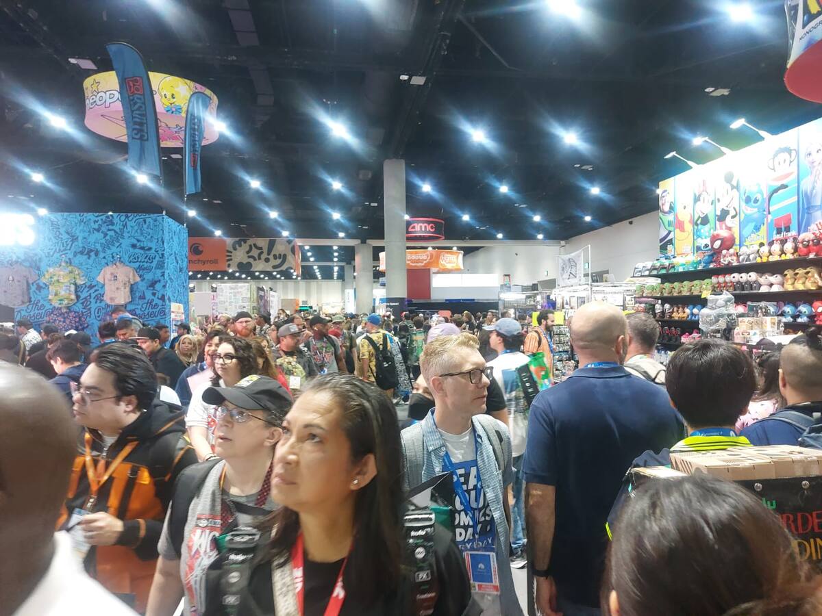 Se espera la presencia de miles de personas tanto dentro como afuera del Comic Con.