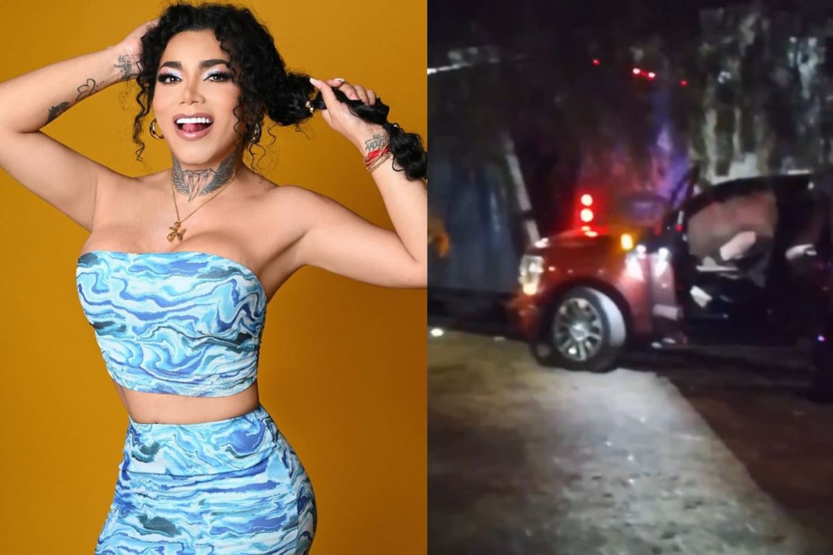 Paola Suárez sufre accidente automovilístico en León y es trasladada a un hospital tras el choque