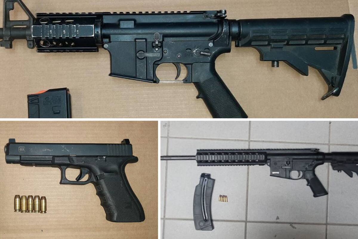 Arrestan a dos personas por portación de armas de fuego en Tijuana