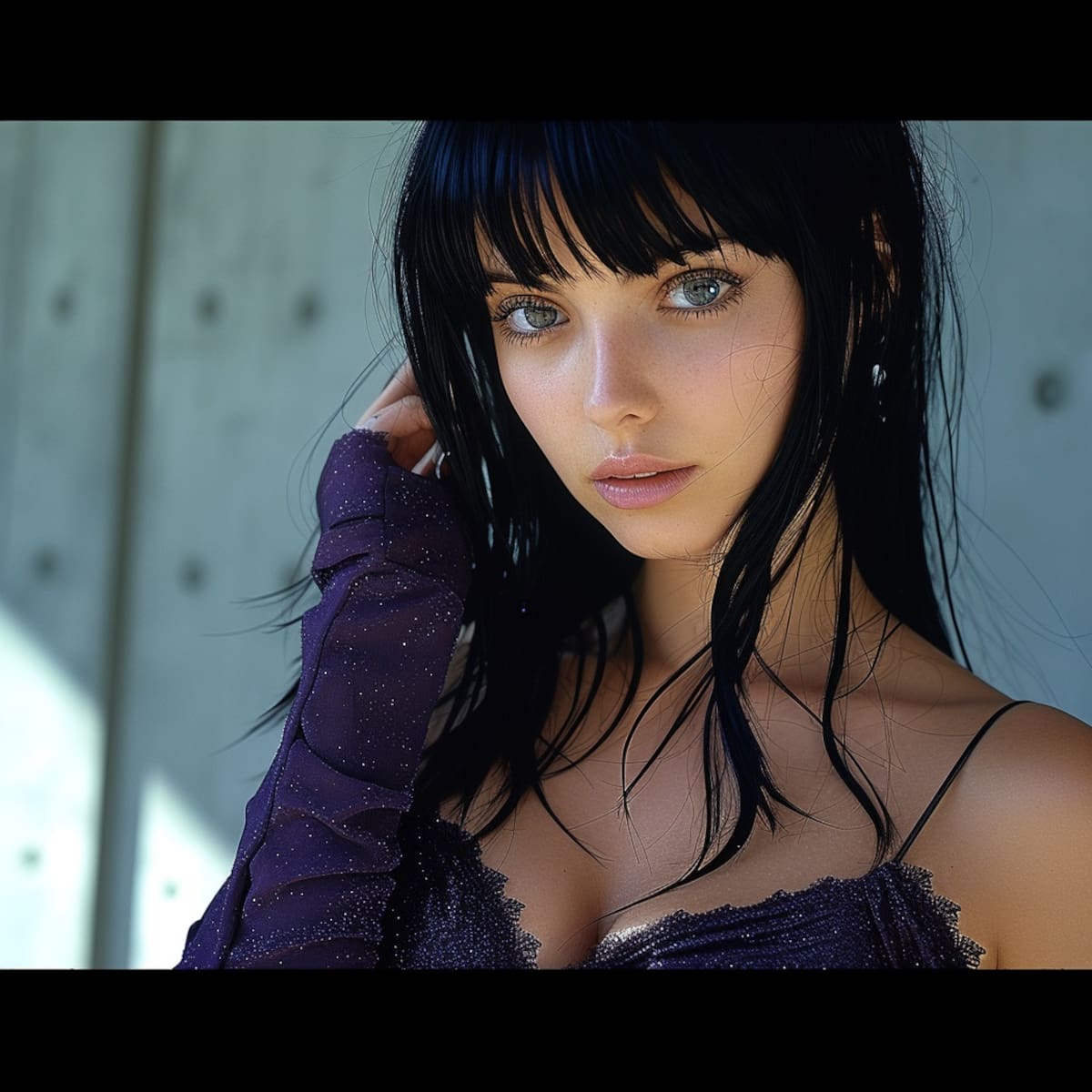 Nico Robin en versión realista según la Inteligencia Artificial