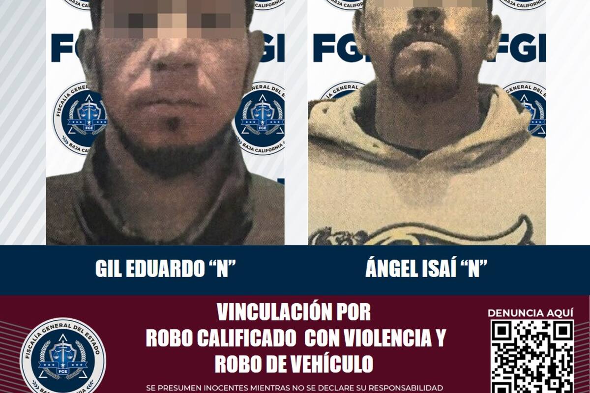 Policiaca Tijuana: detienen a dos por robo