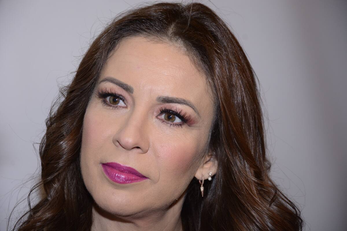 La conductora Ingrid Coronado.