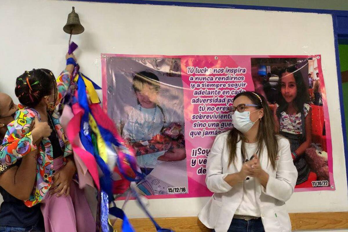 La pequeña Betsahani vence al cáncer en Cajeme