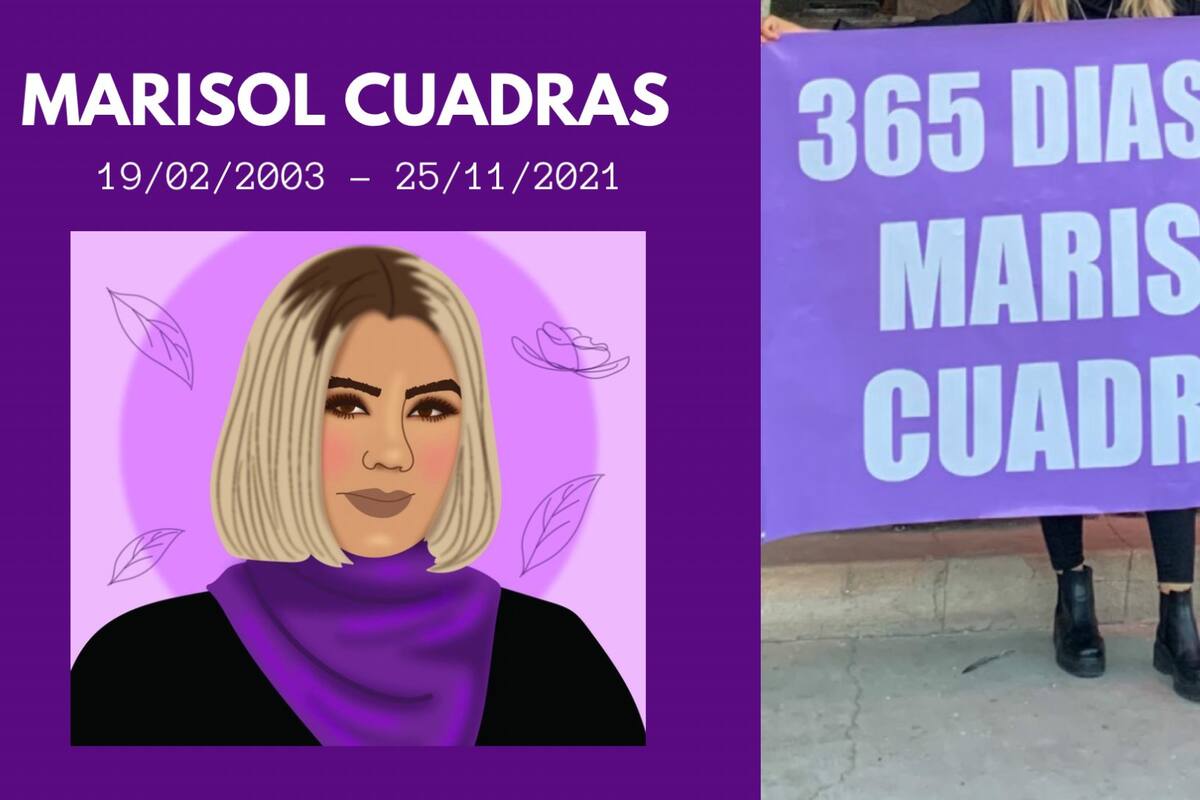 Protestan en Guaymas a un año de la muerte de Marisol Cuadras por ataque en Palacio Municipal