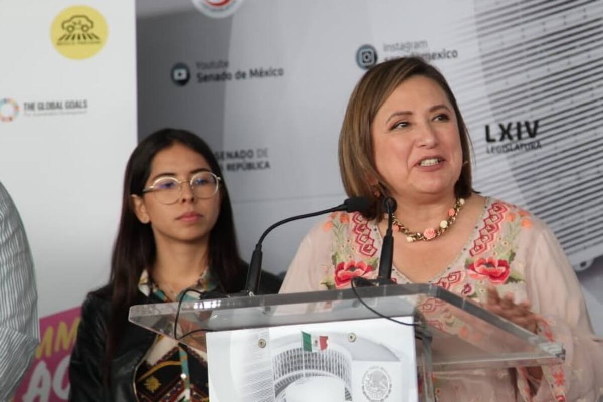 Reportan que Xóchitl Gálvez se cayó de su bicicleta