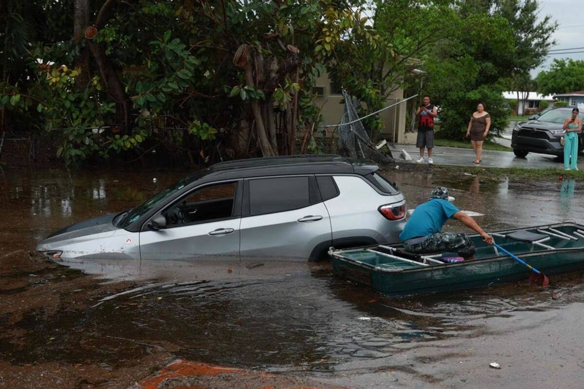 Alerta en Florida: Estado de emergencia por inundaciones en cinco condados