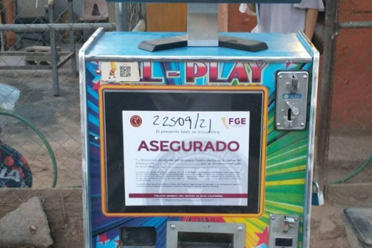 Aseguran “minicasinos” en cateos
