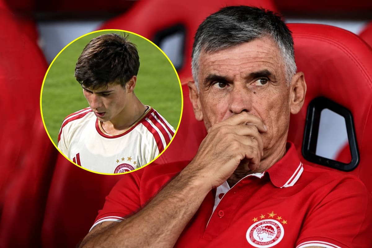 ¿Por qué Olympiacos despidió al DT de la “Hormiga” González si no había perdido en Grecia?