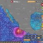 Huracán Polo podría acercarse a Hermosillo a menos de 250 km con fuertes rachas de viento y lluvias