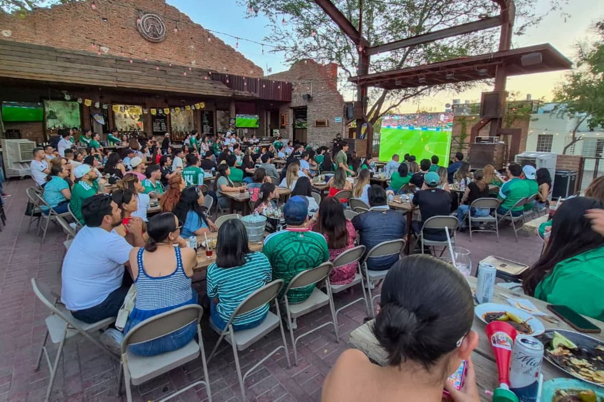 Partidos de México dejan hasta 6 millones de pesos por juego a restaurantes de Hermosillo; ventas suben 35%
