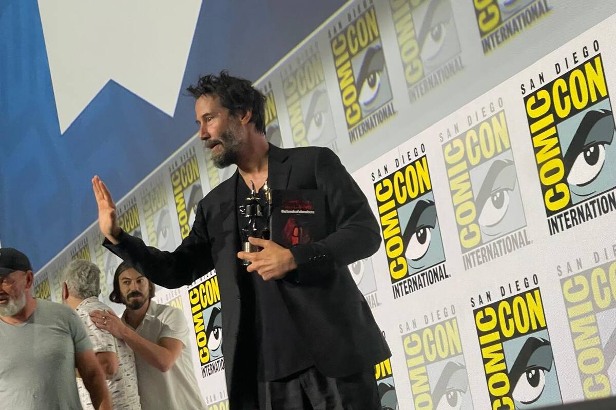 Keanu Reeves anuncia cinta y serie para “BRZRKR”