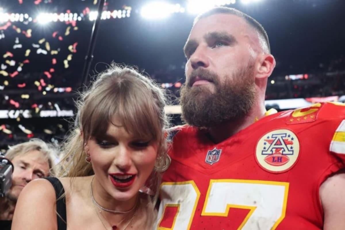 Novio de Taylor Swift, Travis Kelce, debutará como productor de Hollywood