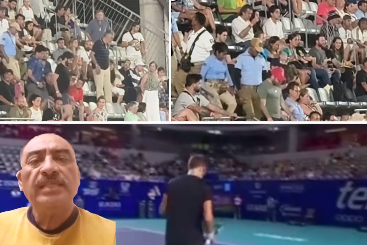 Aparece el “¡C.U, C.U. Pumas!” en Abierto Mexicano de Tenis y provoca expulsión de 3 personas