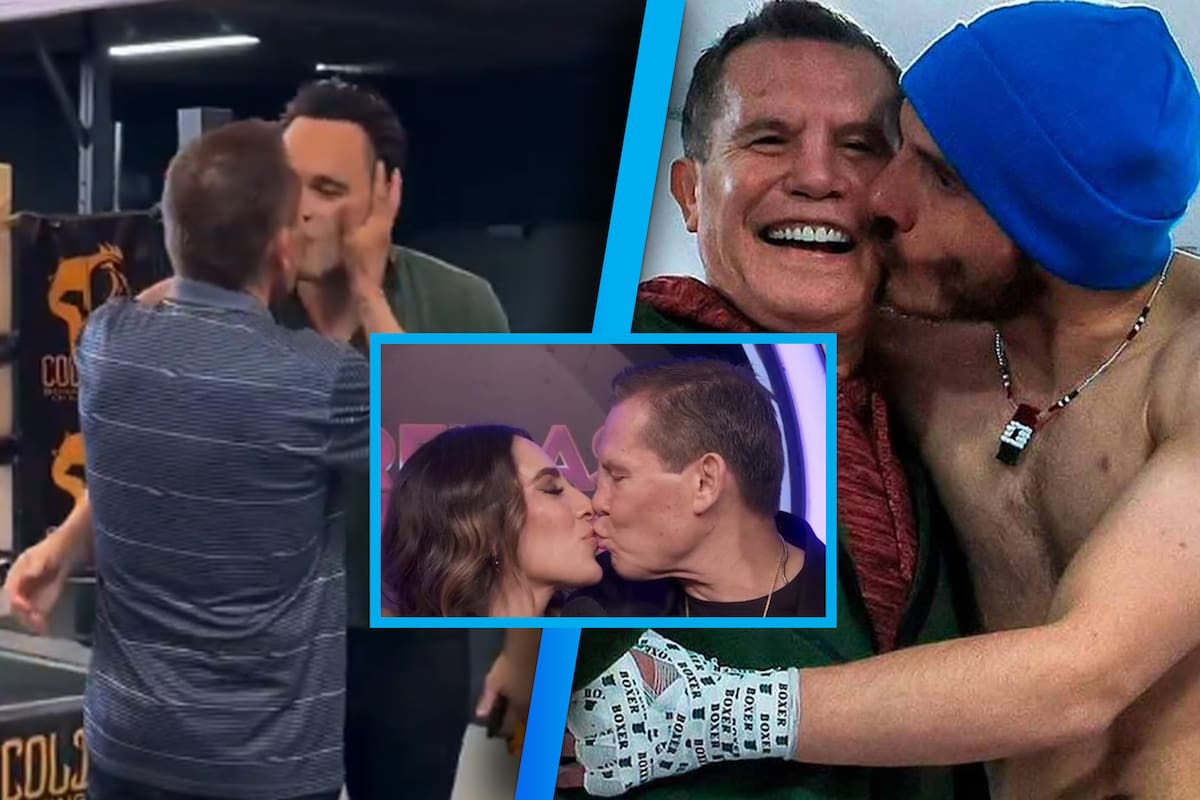 Julio César Chávez y la costumbre familiar de besar a sus hijos en la boca: Una práctica que genera debate en redes sociales