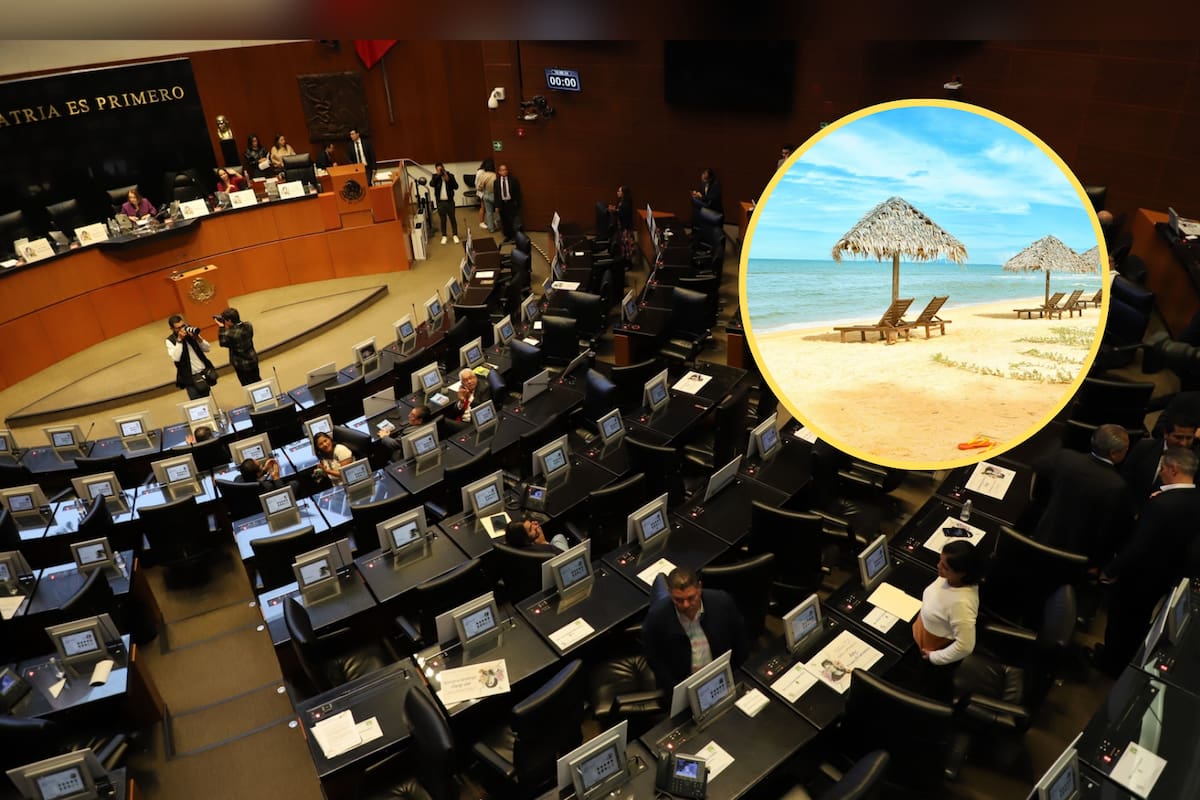 ¿Cuántos días “descansan” al año los senadores en México?