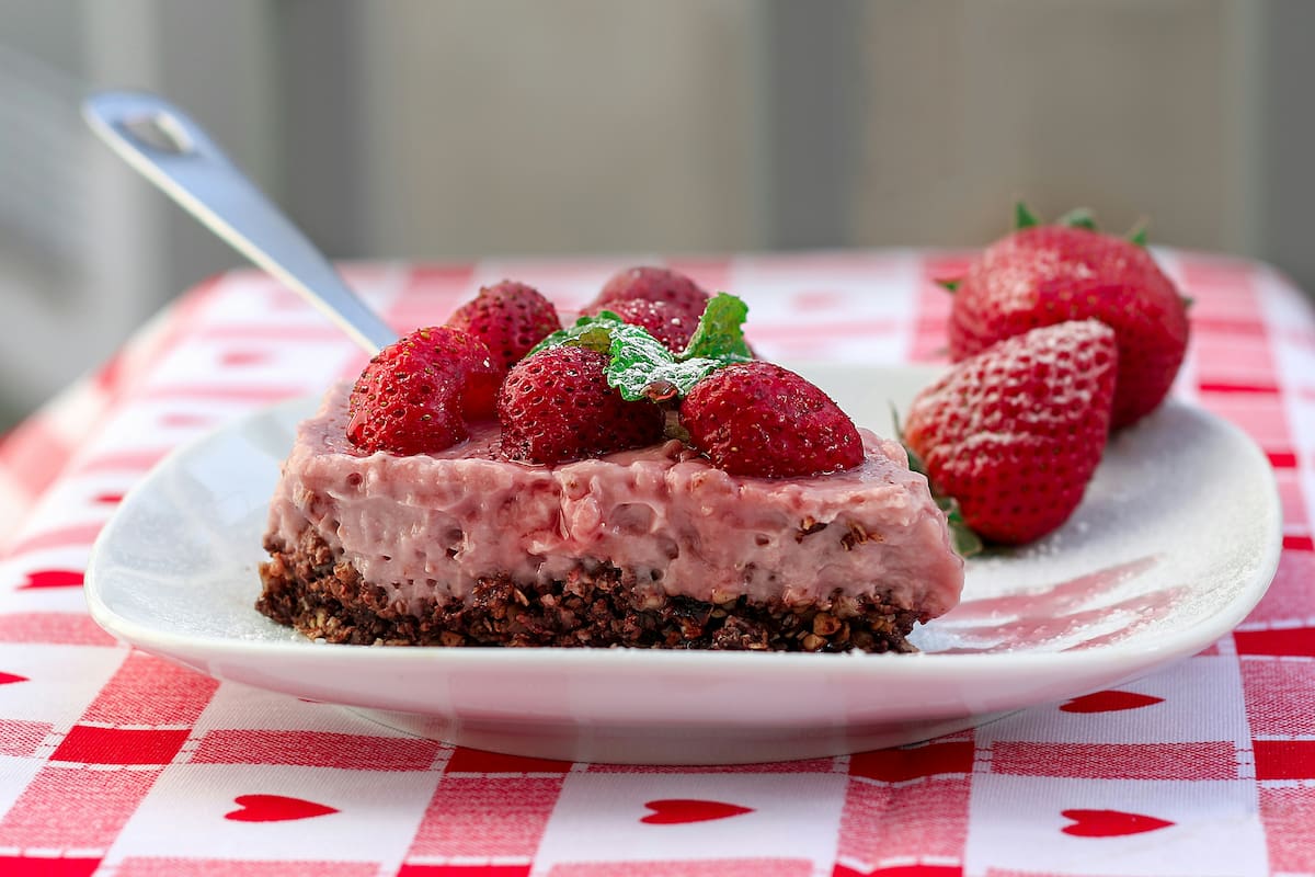 Cheescake frutos rojos.