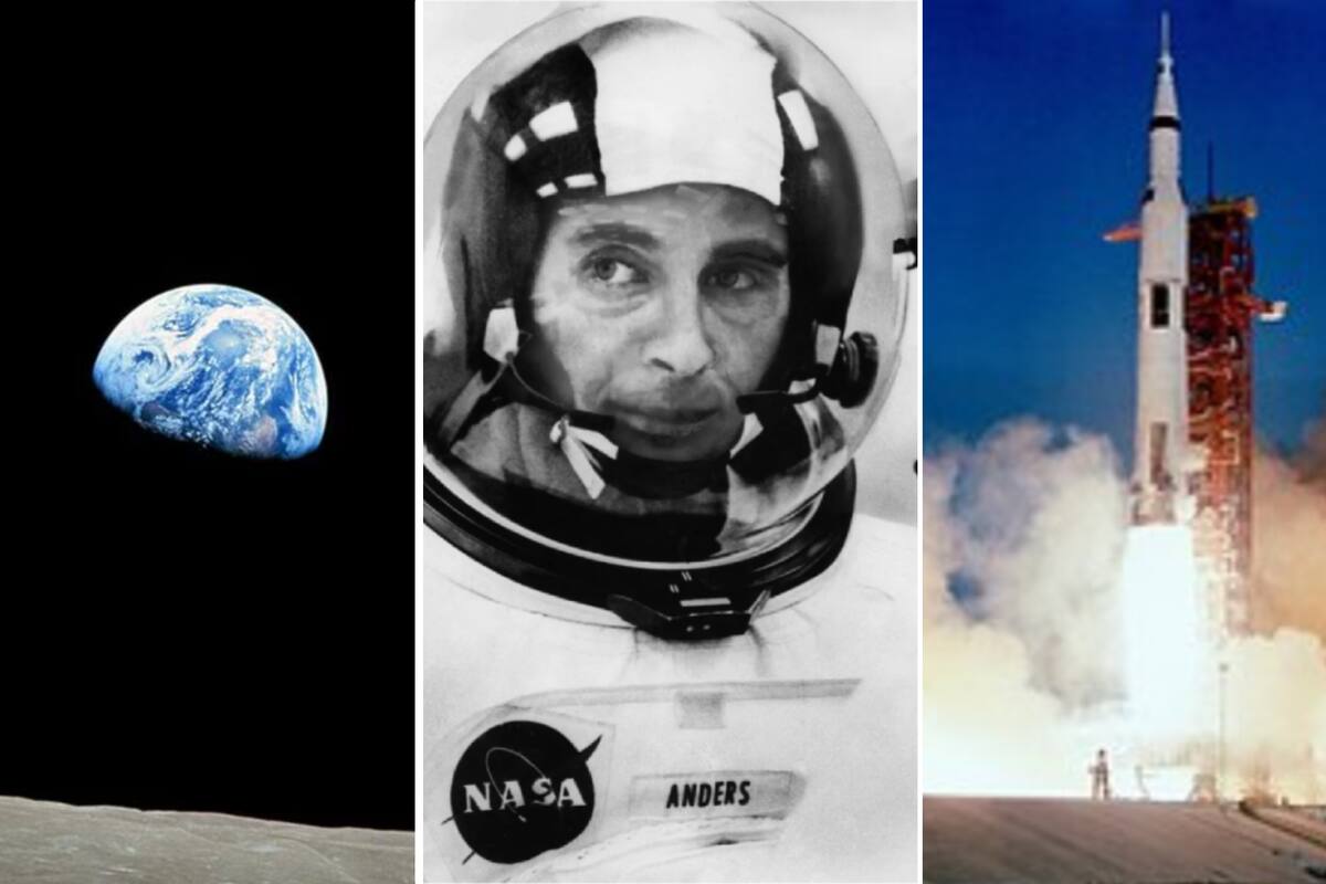 Murió astronauta del Apollo 8, William Anders, que tomó foto icónica de la Tierra