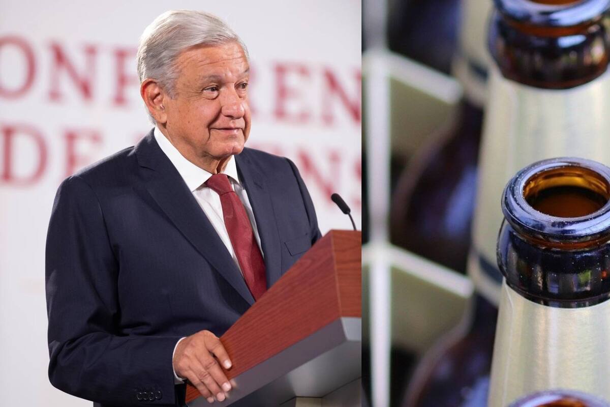 AMLO anuncia que ya no permitirá producir cerveza en el norte de México por sequía
