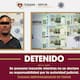 Detienen a conductor por presunto cohecho tras ofrecer dinero a un oficial de Tránsito