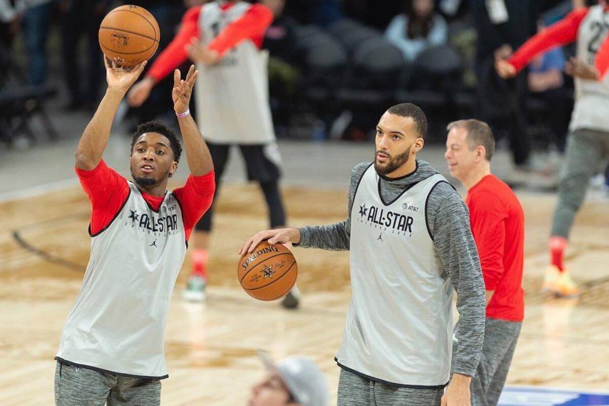 Gobert y Mitchell arreglaron sus problemas tras polémicas por sus positivos por coronavirus