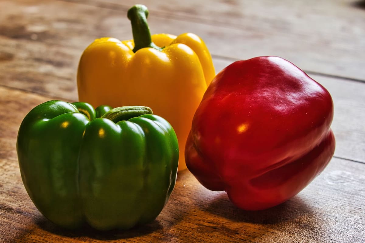 ¿Qué pimiento es más saludable: el rojo o el verde?