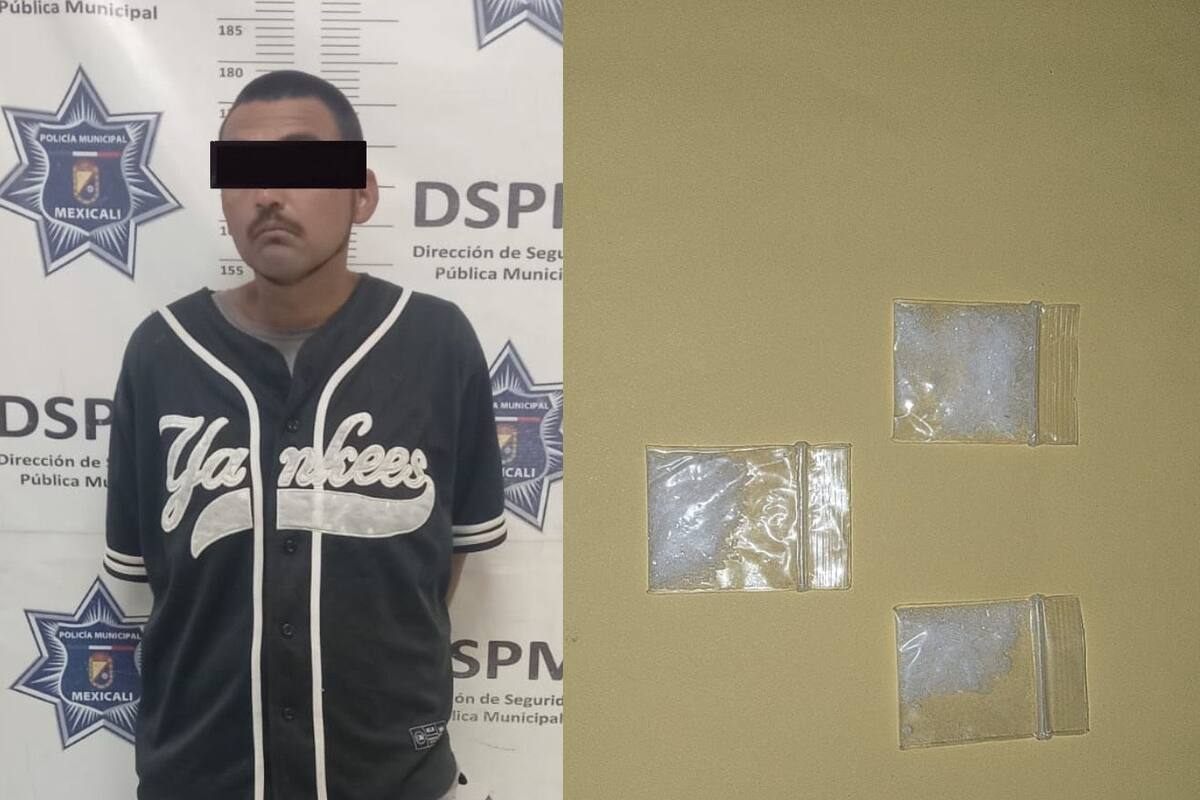 Arrestan a hombre con “ice” en Del Prado