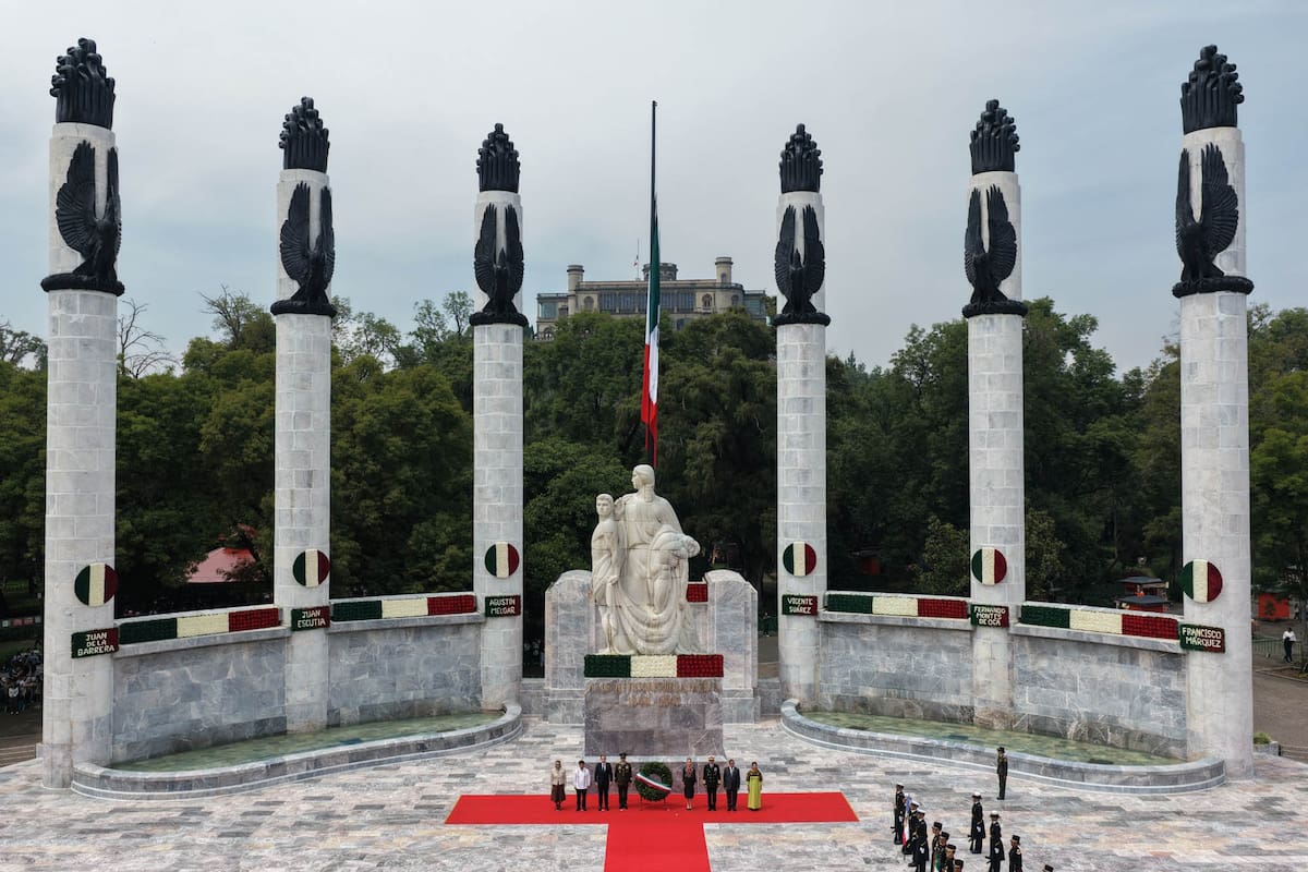 Miguel Hidalgo, Ciudad de México. 13 de septiembre 2026. La presidenta constitucional de los Estados Unidos Mexicanos, la Doctora Claudia Sheinbaum Pardo en 179 Aniversario de la Gesta Heroica de los Niños Héroes de Chapultepec. Foto: José Luis Conde/Presidencia