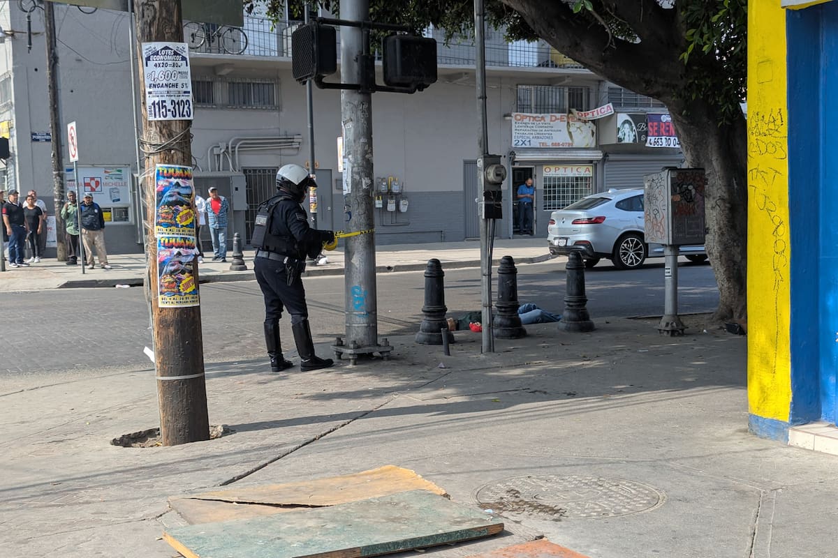 Ejecutan a uno en Zona Centro de Tijuana