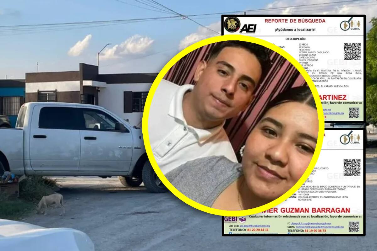 Pareja desaparecida en NL es encontrada asesinada en vivienda abandonada; iban a casarse en diciembre