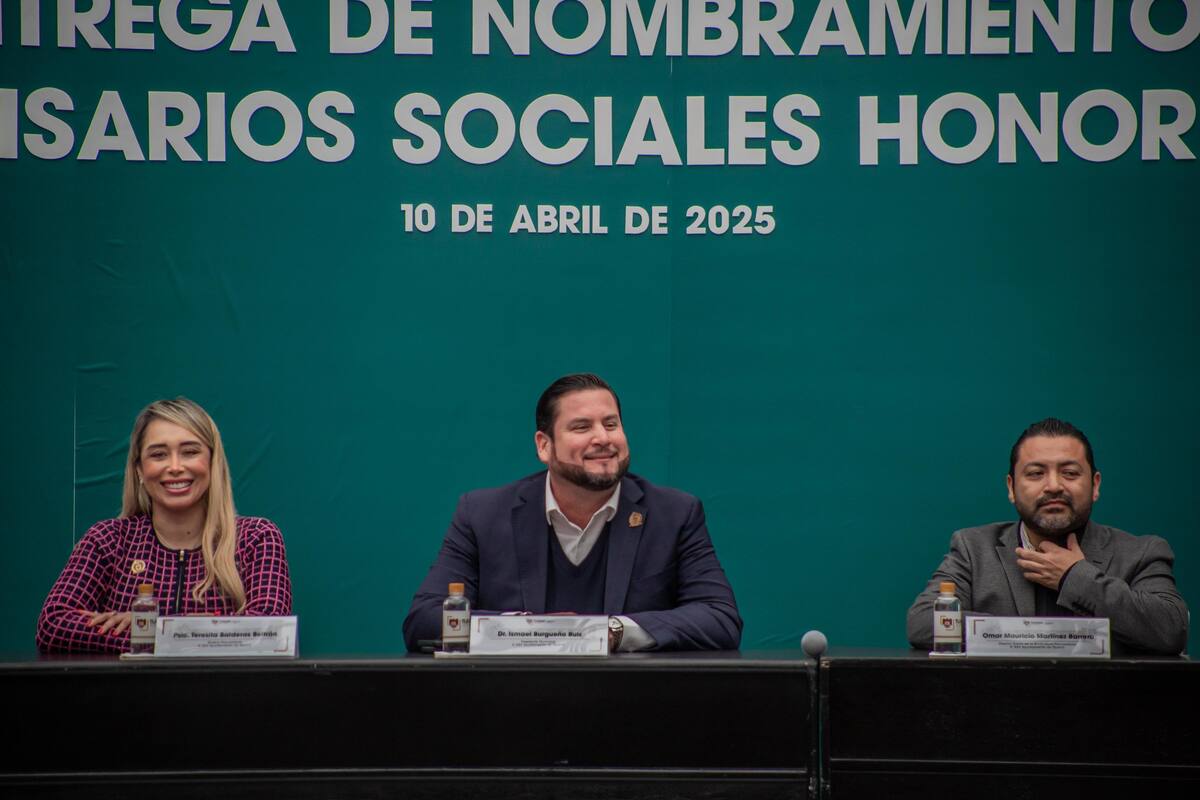 Preside alcalde toma de protesta y nombramientos de Comisarios Sociales Honorarios de Sindicatura Procuradora