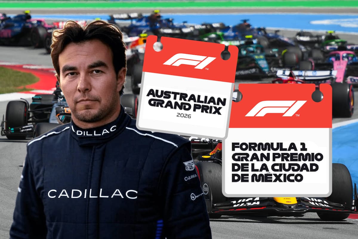¡Ya hay fecha! Checo Pérez debutará con Cadillac en Australia y vivirá un emotivo regreso al GP de México en 2026: Todo sobre el calendario