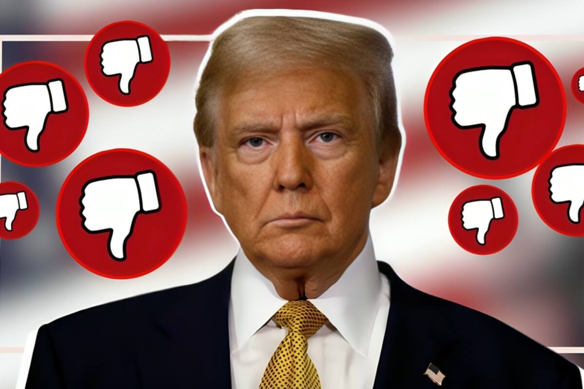 Donald Trump es el presidente de Estados Unidos con el índice de aprobación más bajo según Gallup