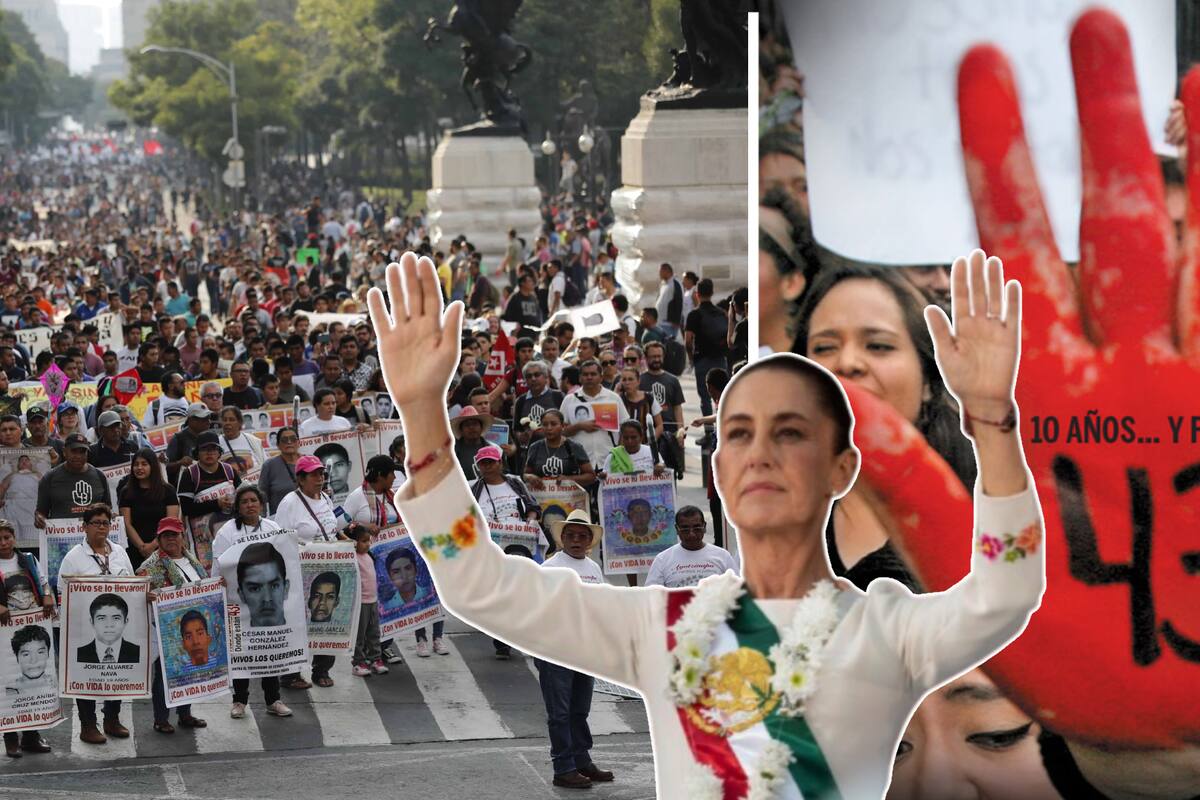 Sheinbaum se reunirá con padres de los 43 normalistas de Ayotzinapa