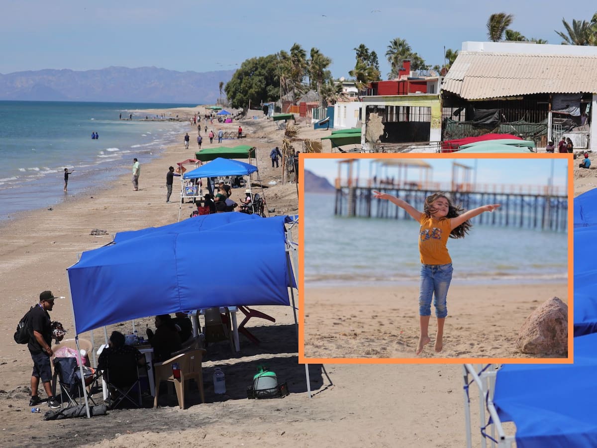 Vacaciones de Semana Santa en Bahía de Kino, un lugar concurrido. | Crédito: Especial GH/Julián Ortega