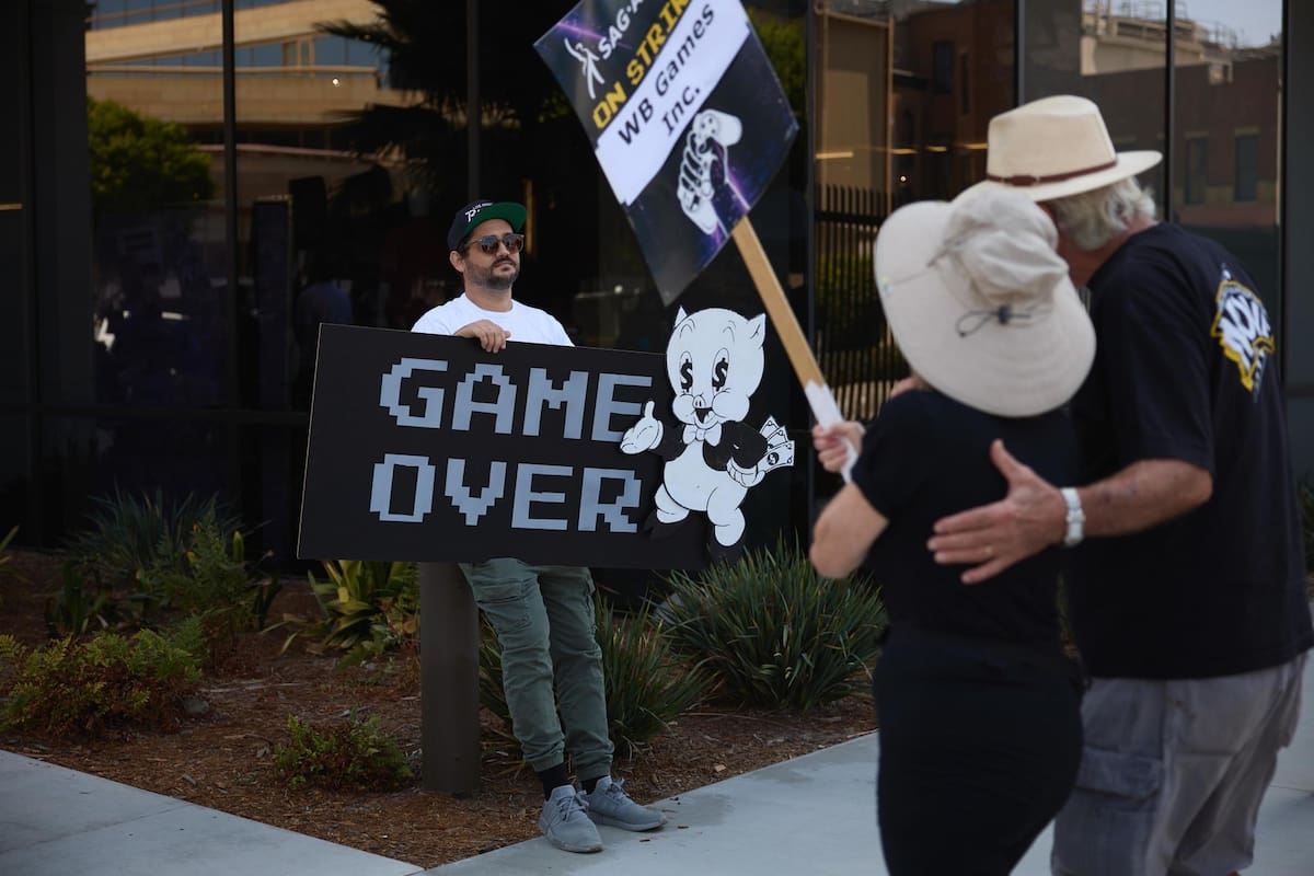 Actores de videojuegos intensifican protestas contra IA en Hollywood