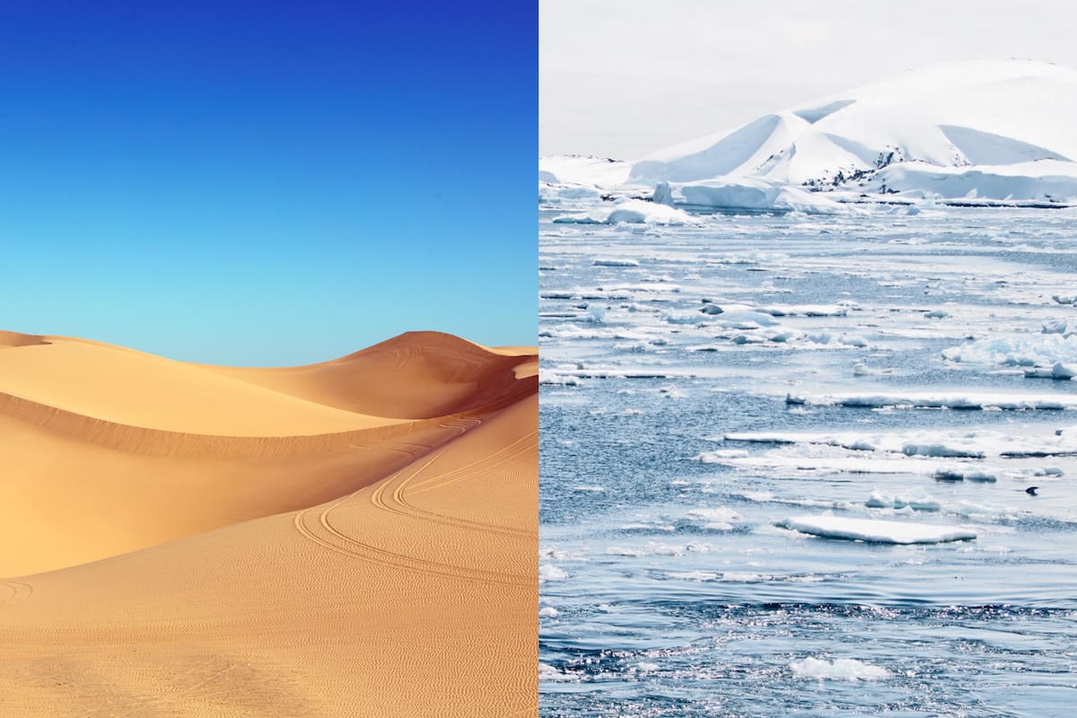 Descubrirás que el desierto más grande del mundo no es lo que imaginas