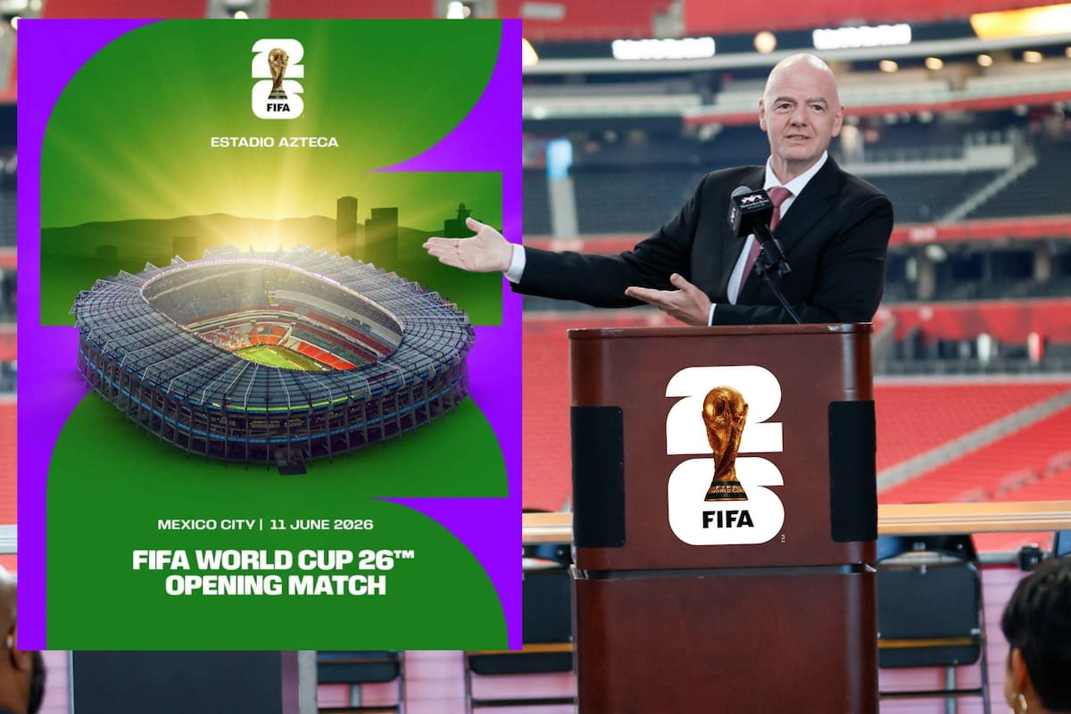 Gianni Infantino revela por qué la FIFA eligió a México para inaugurar la Copa del Mundo 2026